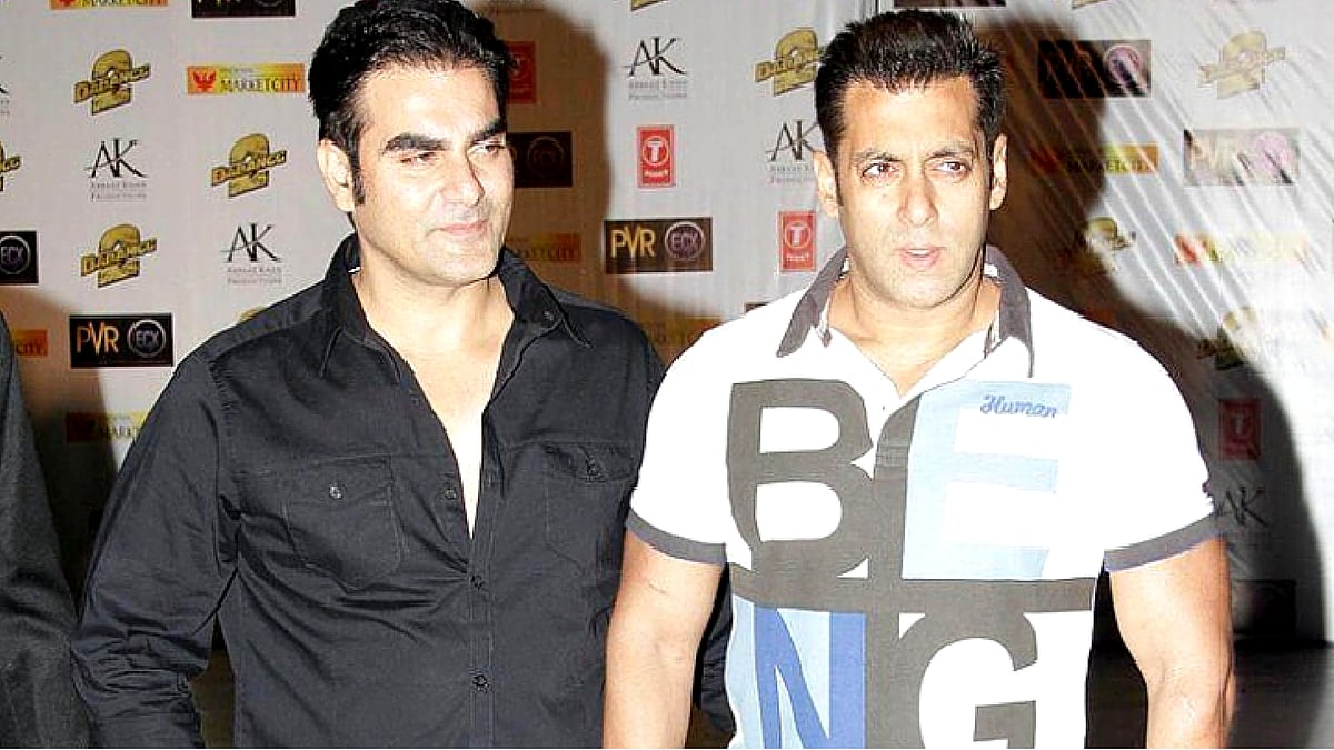 Arbaz Khan with brother Salman (Photo: Twitter)