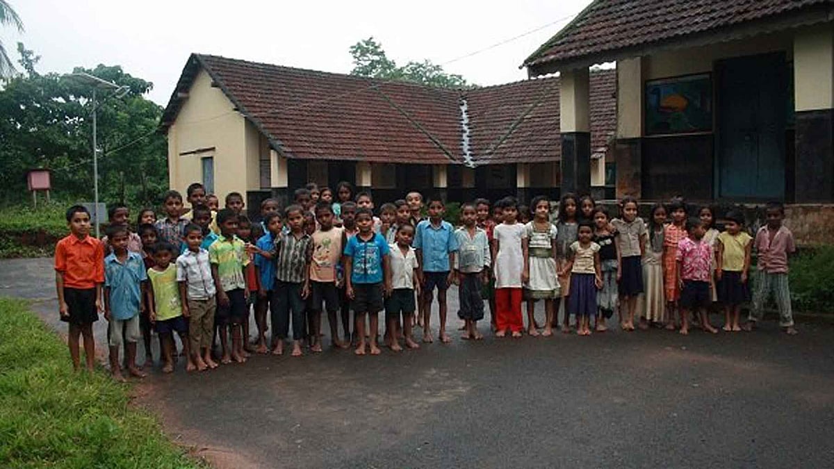 Karnataka school. (Photo Courtesy: <i>The News Minute</i>)