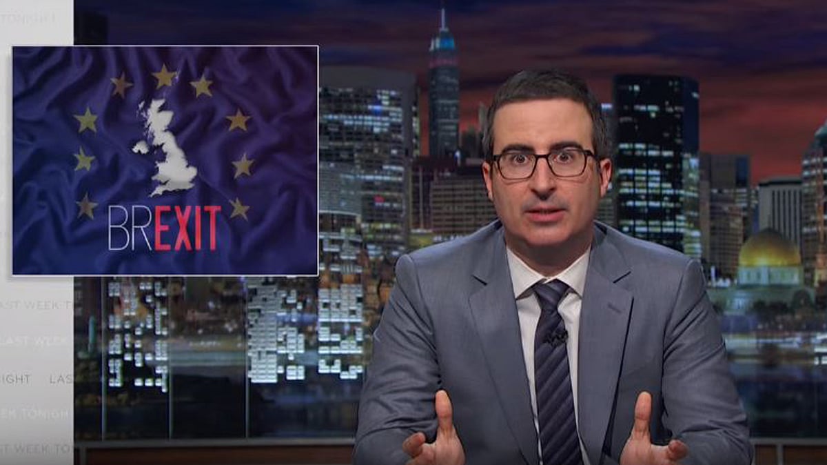 English comedian, John Oliver. (Photo Courtesy: YouTube Screengrab)