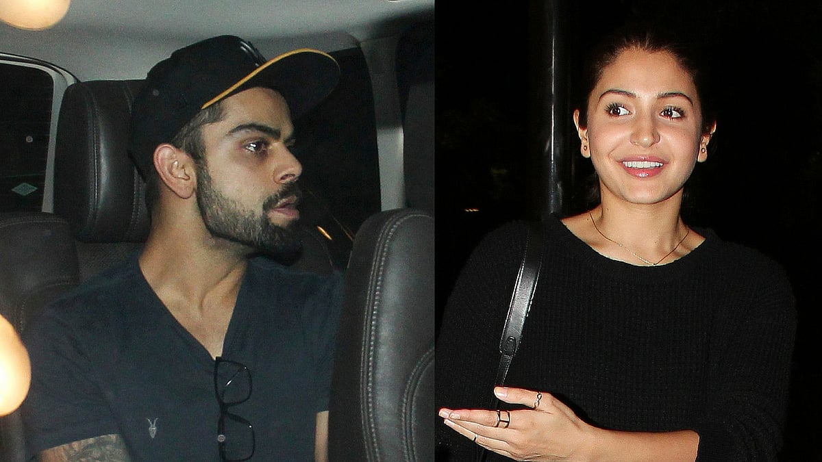 Anushka and Virat spotted at Mumbai airport (Photo: Yogen Shah)