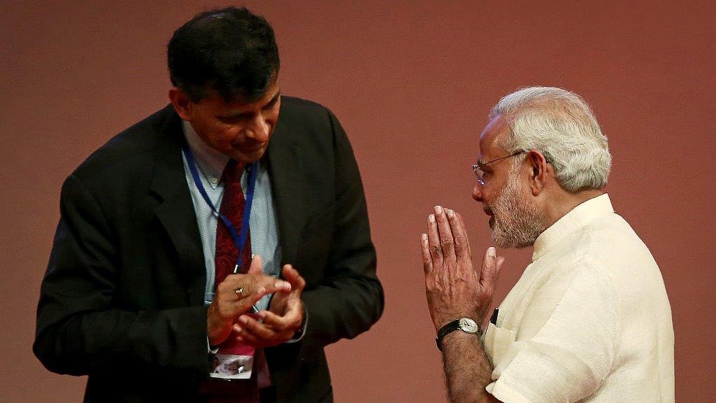 RBI governor Raghuram Rajan (left) and Prime Minister Modi. (Photo: Reuters)
