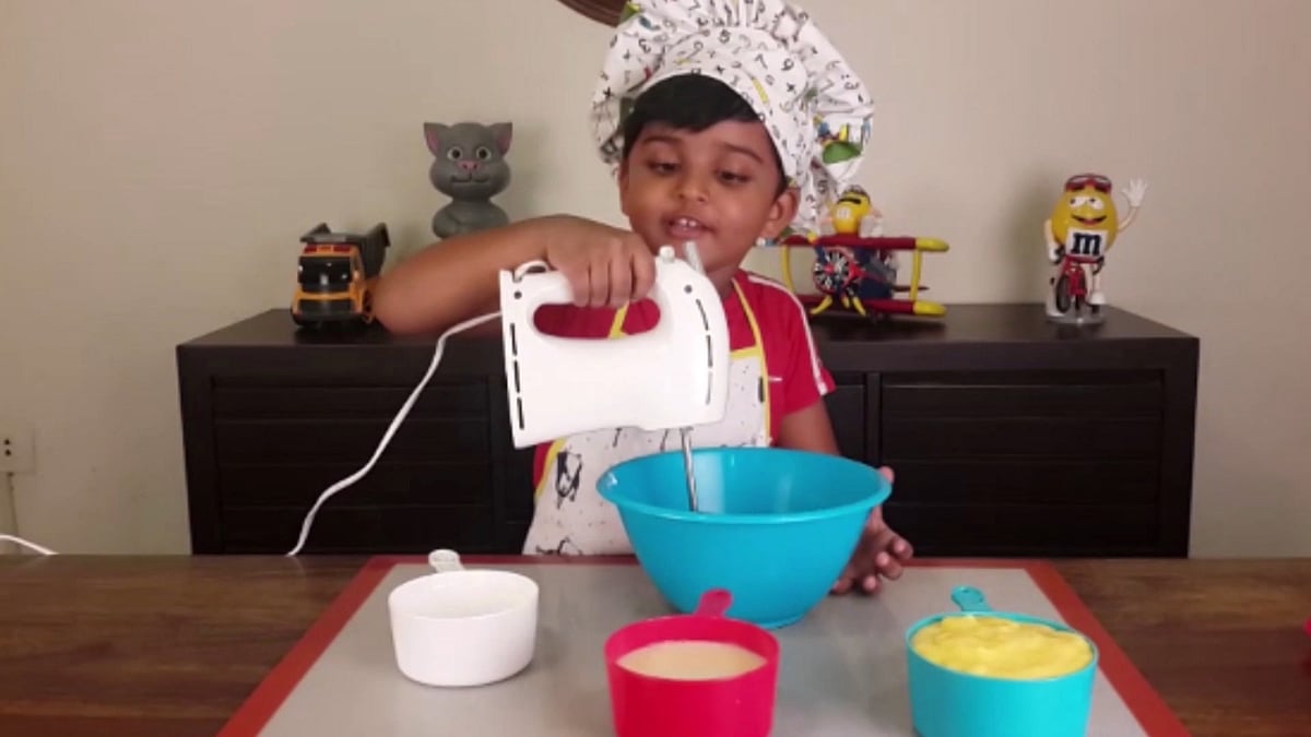 Nihal Raj runs his own food tutorial youtube channel. (Photo: AP)