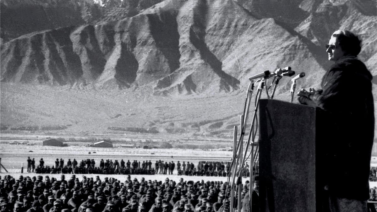 Emergency was declared after Indira Gandhi’s election to Lok Sabha was declared void<i>. </i>(Photo:<a href="https://www.facebook.com/IndiraPriyadarshiniGandhi/"> Facebook/Indira Gandhi</a>)