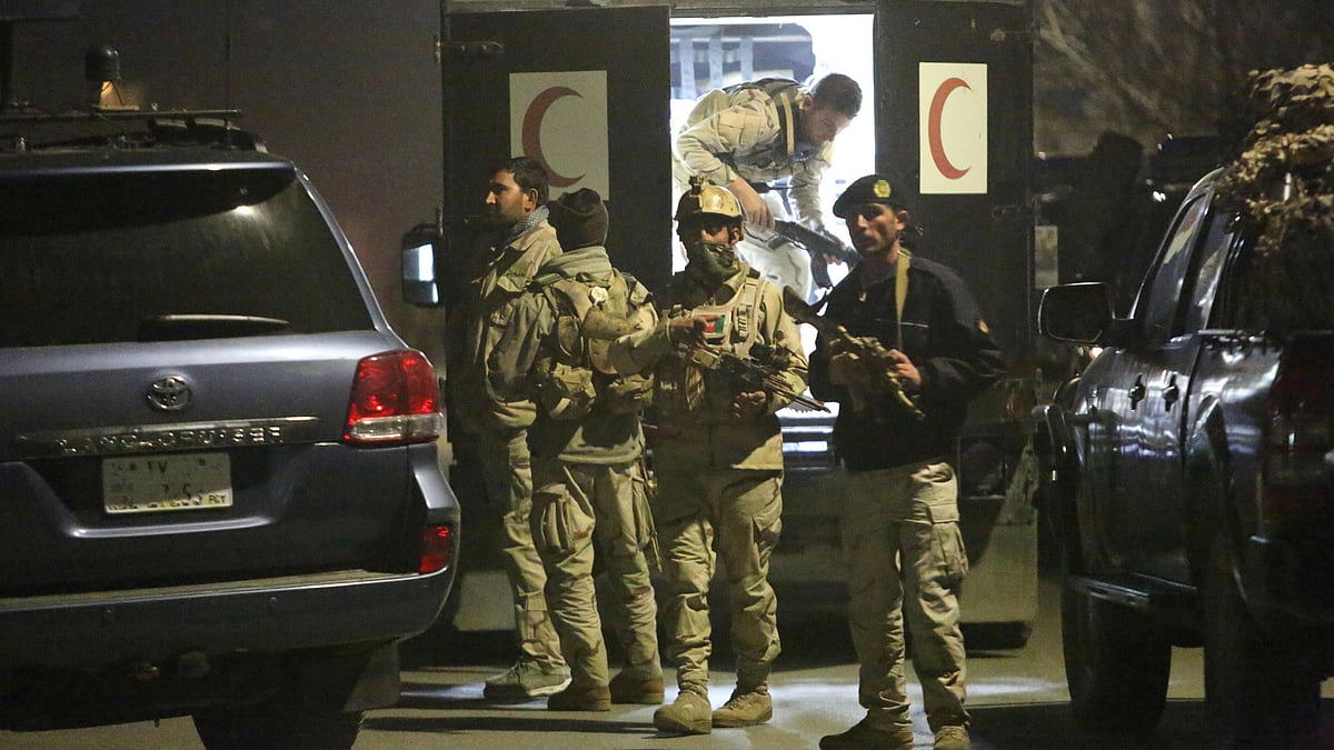 Afghan security forces in Kabul.  (Photo: AP)