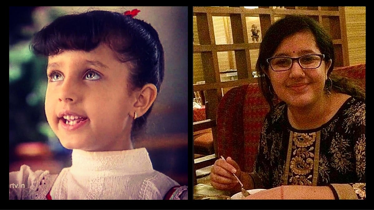 Jhanak Shukla aka Jia, then and now (Photo: Instagram)
