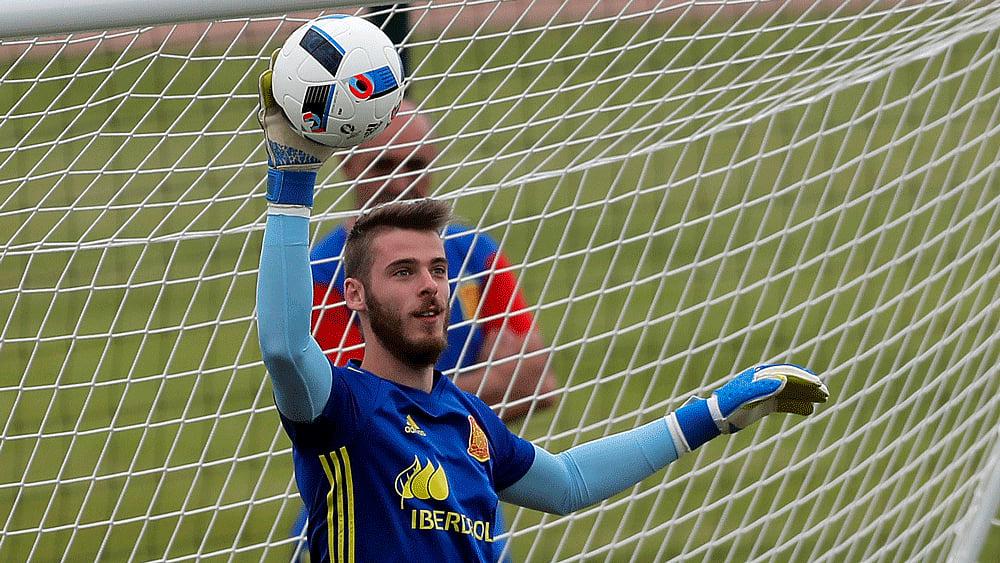 

Goalkeeper David de Gea has been the target of criticism since Wednesday when his team lost 2-1 to Croatia. (Photo: AP)