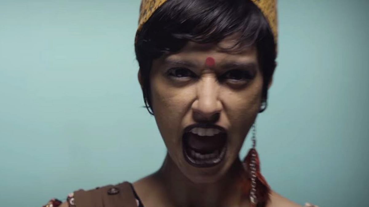 Ashraf’s rap activisim first came to light when her video<a href="https://www.youtube.com/watch?v=nSal-ms0vcI"> Kodaikanal Won’t! </a>dealt with former employees of Hindustan Unilever’s Kodaikanal mercury manufacturing plant demanded compensation for the permanent health damage. (Photo Courtesy: <a href="https://www.youtube.com/watch?v=aZTld8_fVyg&feature=youtu.be">Youtube/SofiaAshraf</a>)