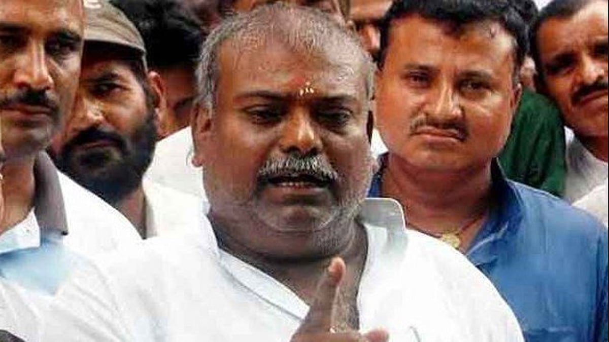 File photo of Raj Ballabh Yadav.