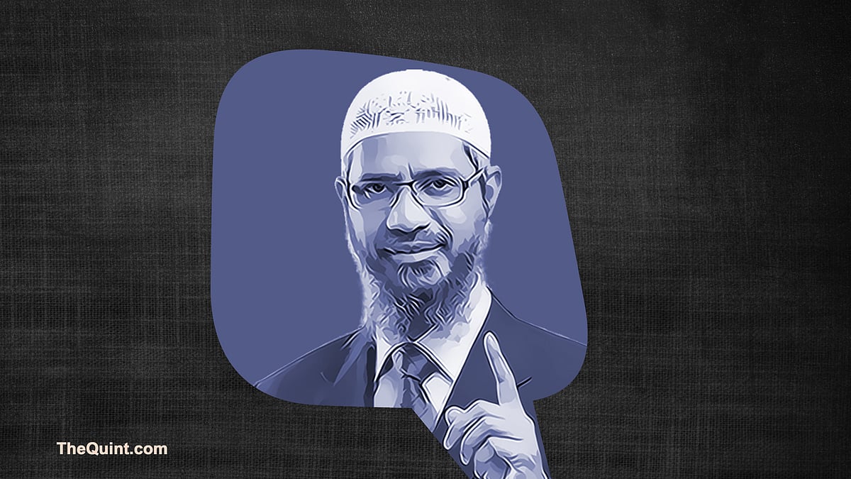  Is Dr Zakir Naik misunderstood by the Indian media? (Photo: Hardeep Singh/<b>The Quint</b>)