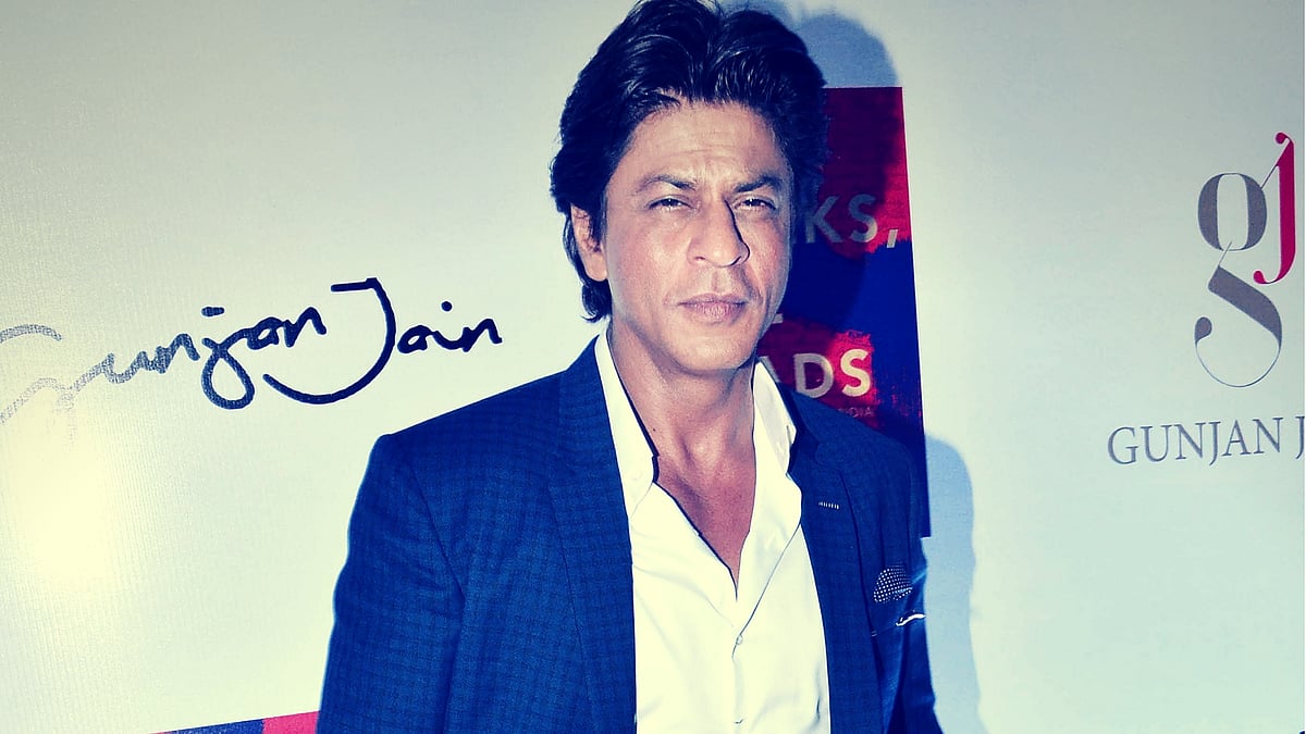 Shah Rukh Khan at the event where he narrated the poem. (Photo: Yogen Shah)