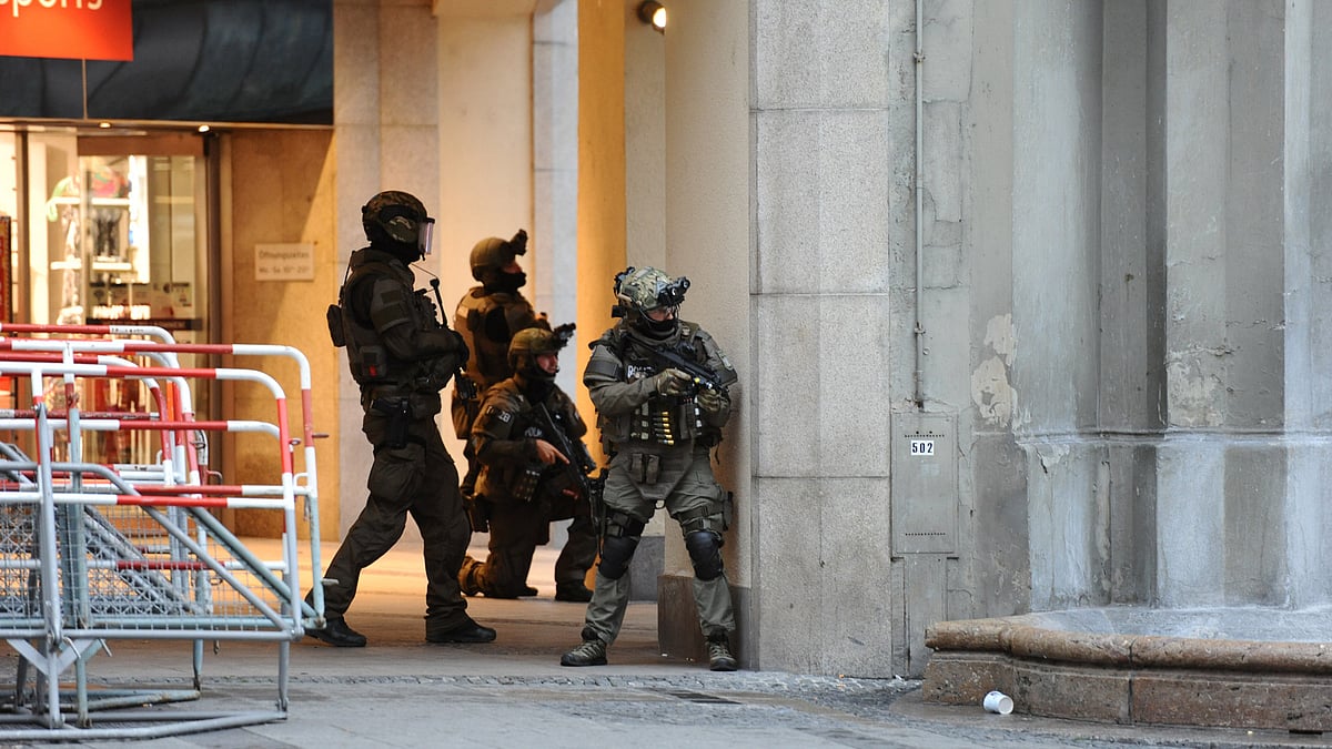 A scene from the shooting rampage in Munich, Germany. (Photo: AP)