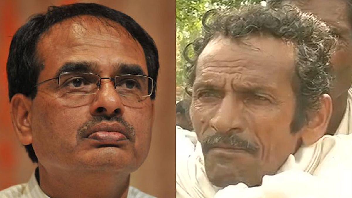 The families say they have no means of livelihood since their government allotted land has been taken over by musclemen. (Photo: <b>The Quint</b>)