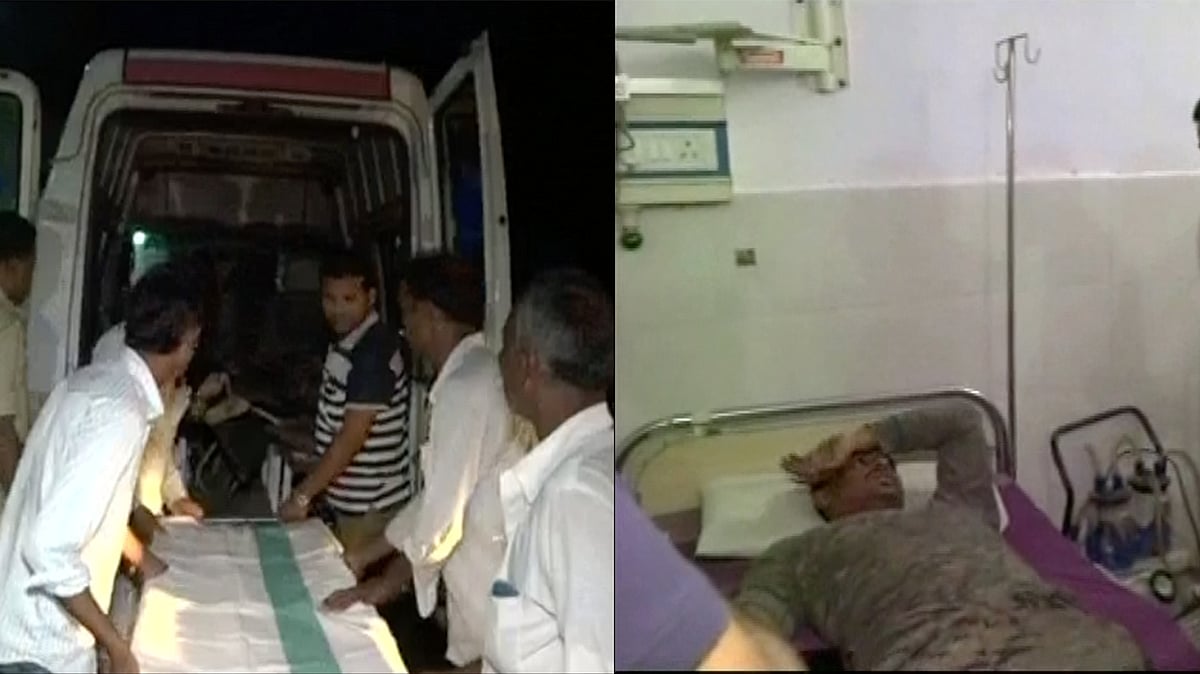 The injured were admitted in Magadh Medical College. (Photo Courtesy: ANI)