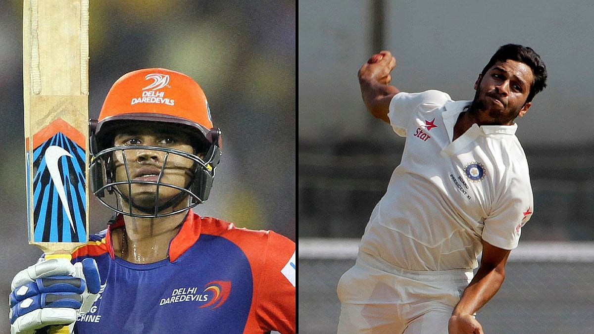 Shreyas Iyer (L) and Shradul Thakur (R). (Photo: PTI/Altered by TheQuint)