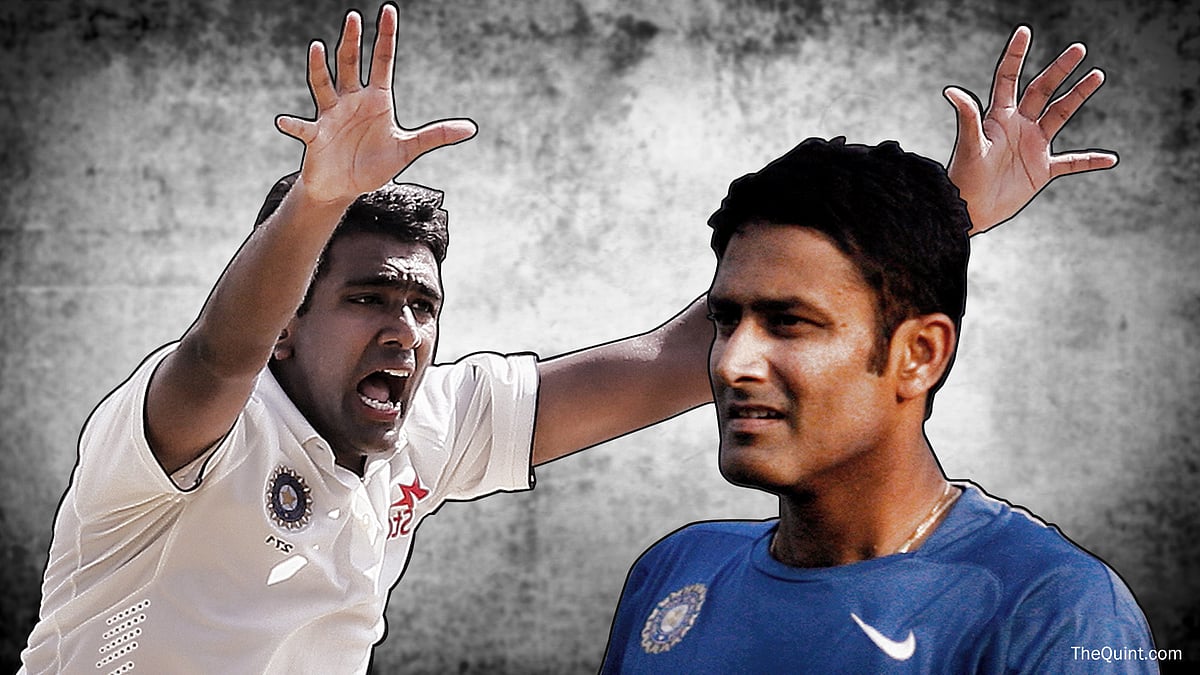 Similar career paths and similar questions asked off R Ashwin when he tours abroad, much like his coach Kumble. 