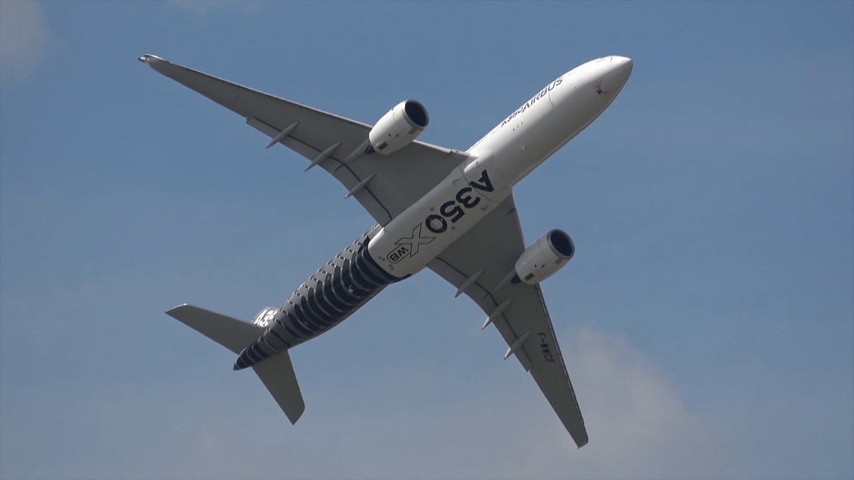 An Airbus A350. (Photo: AP)
