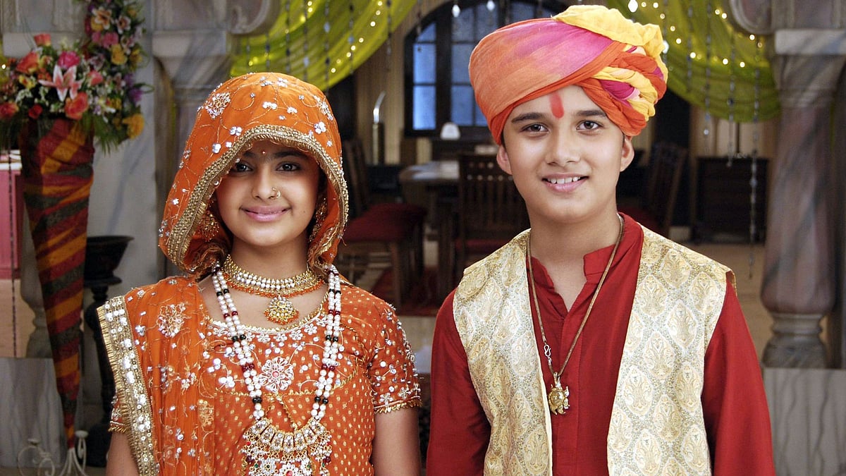 Avika Gor and Avinash Mukherjee in <i>Balika Vadhu. </i>