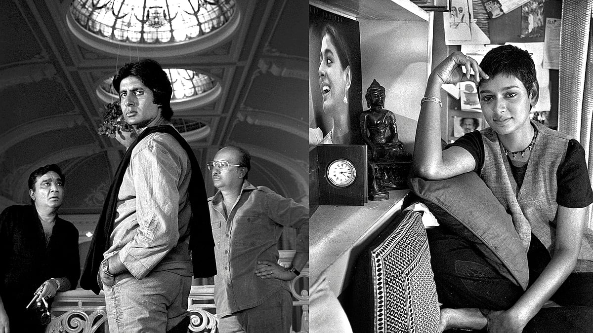 Amitabh Bachchan and Nandita Das through the lens of Raghu Rai.&nbsp;