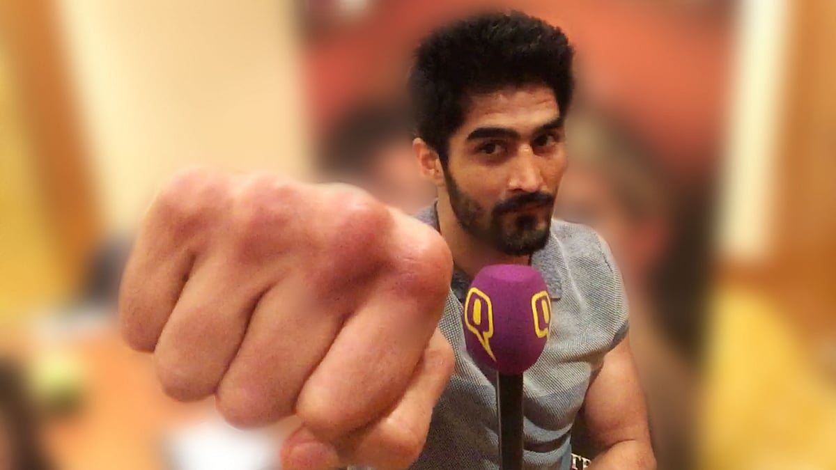 Vijender Singh’s first title fight is on the 16th of July in New Delhi. (Photo: The Quint)