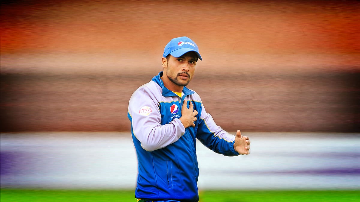 Returning to England to play cricket for the first time since he was caught spot-fixing, all eyes will be on Mohammad Amir over the next few weeks. (Photo: AP)