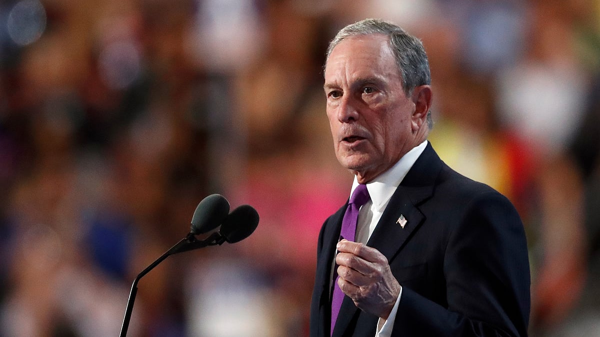 Former New York Mayor Michael Bloomberg.&nbsp;