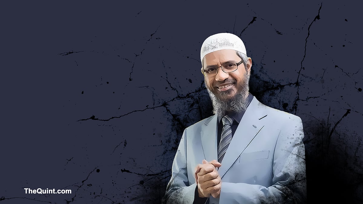 

Controversial preacher Zakir Naik. (Photo: <b>The Quint</b>)