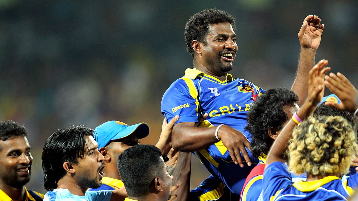 File picture of Muttiah Muralitharan.