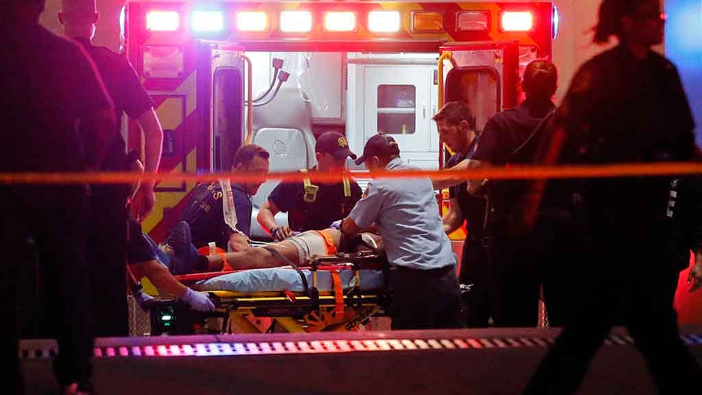 A lone sniper attacked 11 police officers during a peaceful protest against police brutality in Dallas, Texas. (Photo: AP)