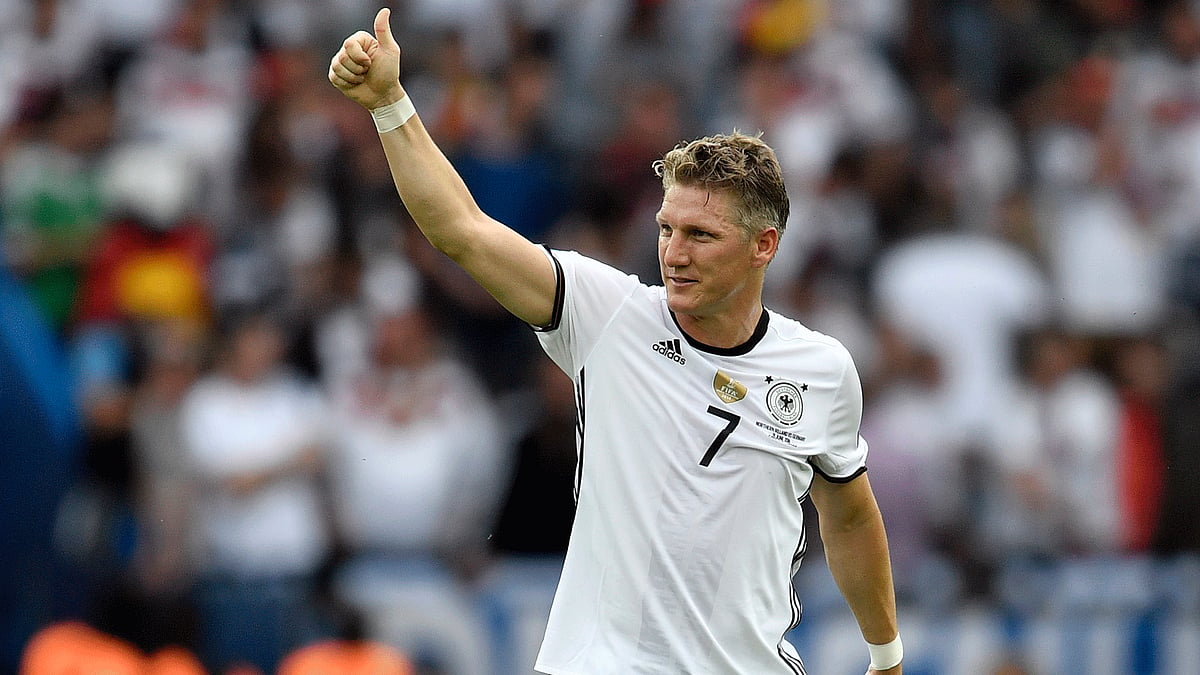 

Bastian Schweinsteiger will be leading his side against France on Thursday’s semifinal against France. (Photo: AP) 