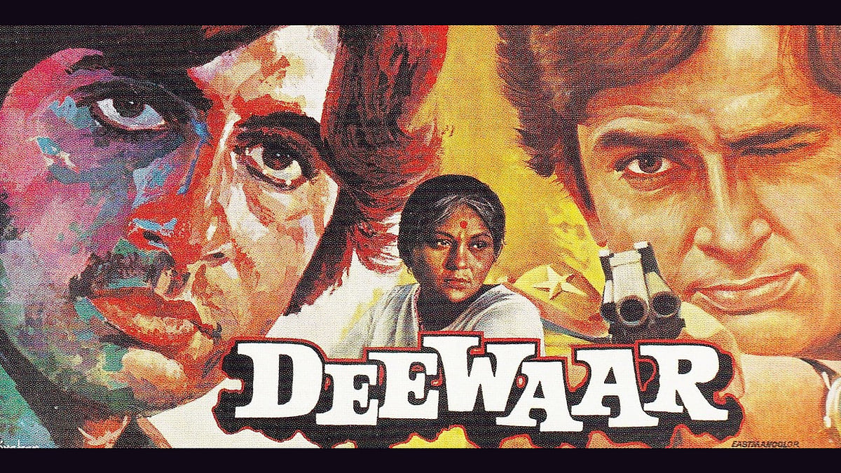 Nirupa Roy starred as the mother torn between two sons in the iconic<i> Deewar</i>