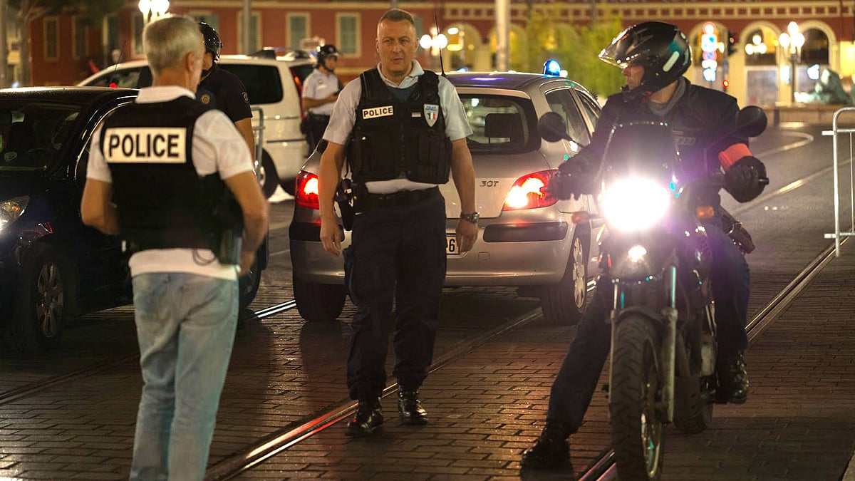 Police have sealed off the area where the incident took place. (Photo: AP)
