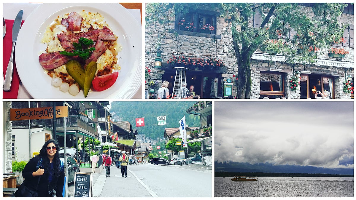 Who knows when life would give me another chance to explore the Swiss Alps all by myself? (Photo Courtesy: Vanya Rakesh)