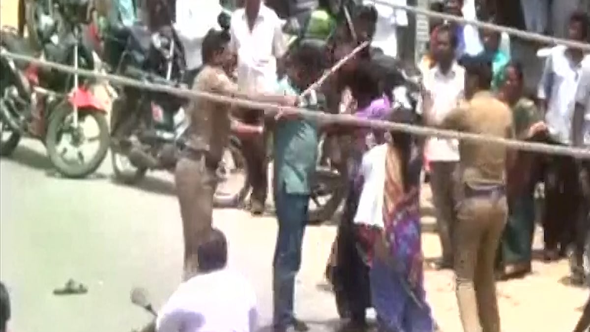 The video went viral on social media. (Photo: ANI Screengrab)