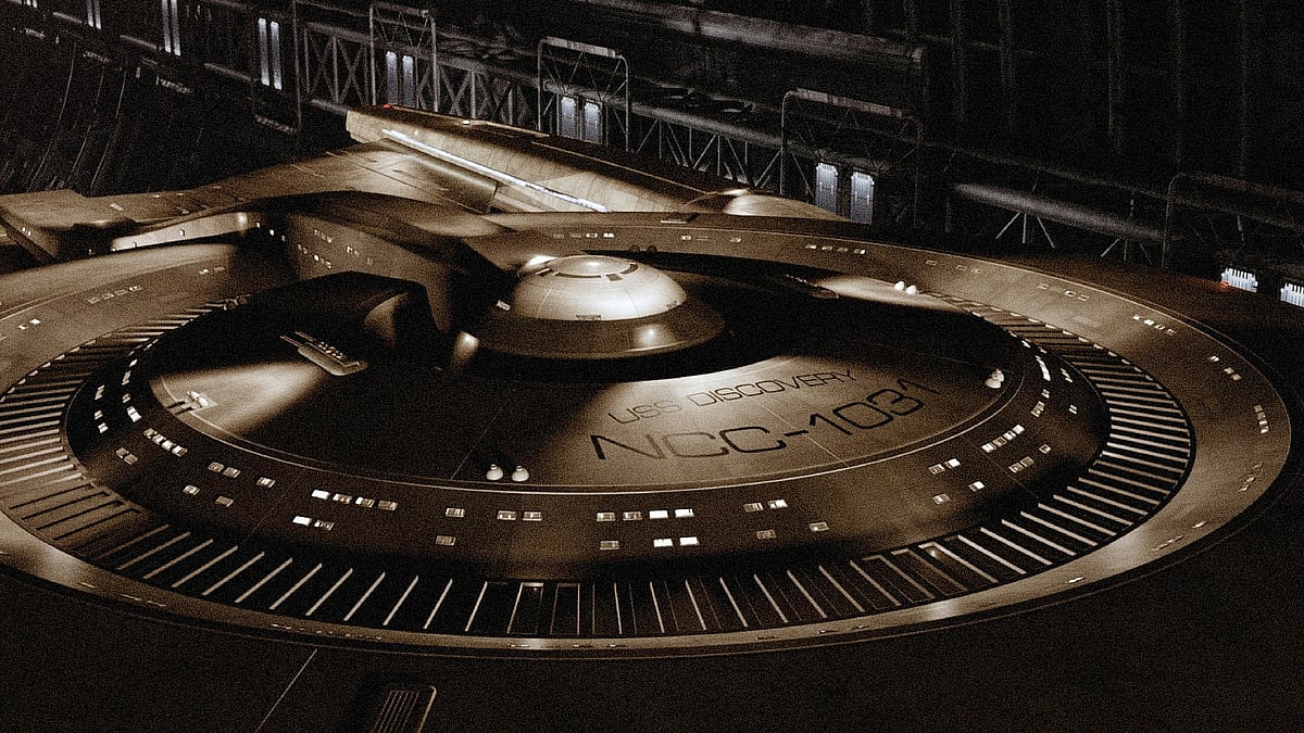 A view of the U.S.S. Discovery. (Photo courtesy: Twitter/ <a href="https://twitter.com/startrekcbs/status/756984503004823552">startrekcbs</a>)