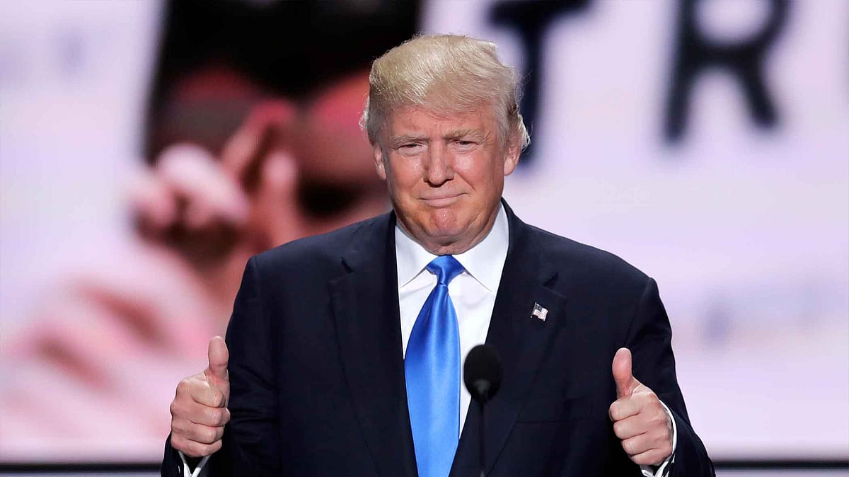Donald Trump becomes the Republican Presidential nominee. (Photo Courtesy: AP)
