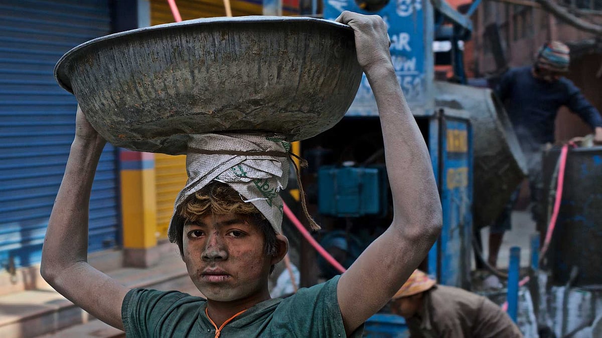 Children are often employed at construction sites. Image used for representational purpose. (Photo: iStockphotos)