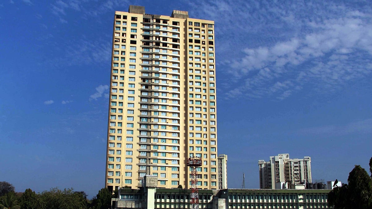 Adarsh Society Building. (Photo Courtesy: IANS)