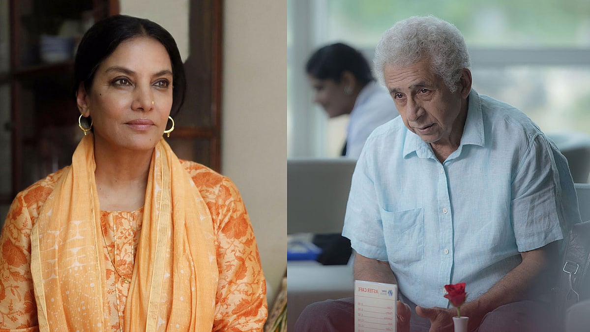Shabana Azmi gets candid about co-star and friend Naseeruddin Shah.
