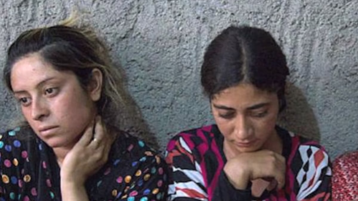 The ISIS “gifts” women, who have been held captive, to foreign fighters. (Photo Courtesy: YouTube screengrab)