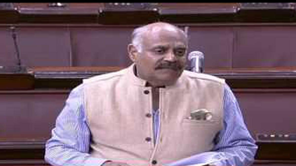 VP Singh Badnore. (Photo Courtesy: Rajya Sabha TV)