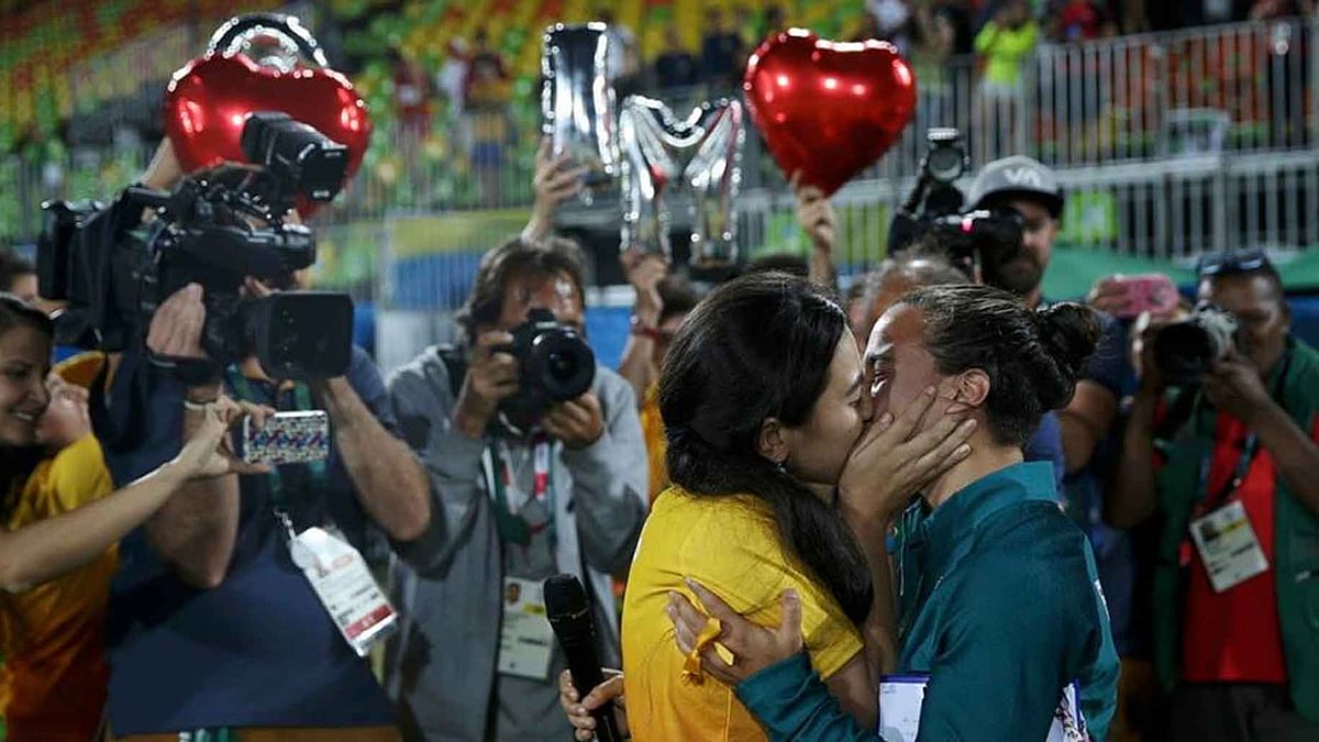 Enya, who’s working as a venue manager, grabbed a microphone and delivered an emotional speech on the pitch. (Photo Courtesy:<a href="https://twitter.com/DanielleWarby/status/762826188226113540"> Twitter/Danielle Warby</a>)