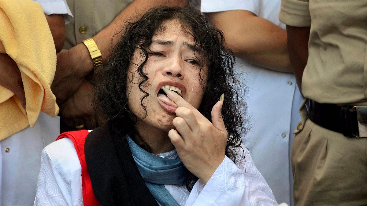 Irom Sharmila ends her 16-year-long fast. (Photo: PTI)