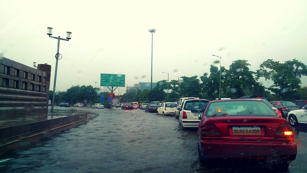 Delhi came to a standstill on Wednesday morning. (Photo: Aaqib Raza Khan/<b>The Quint</b>)