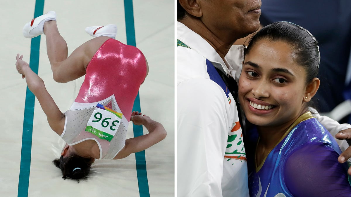 Forty-one-year-old Uzbekistan gymnast Oksana Chusovitina made history by qualifying for her seventh Olympic Games in Rio. (Photo: AP)