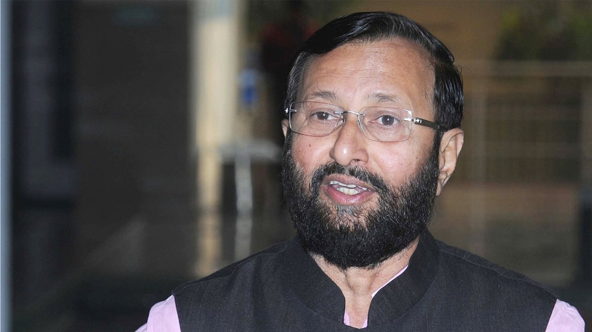 Union Minister Human Resources Development Prakash Javadekar.