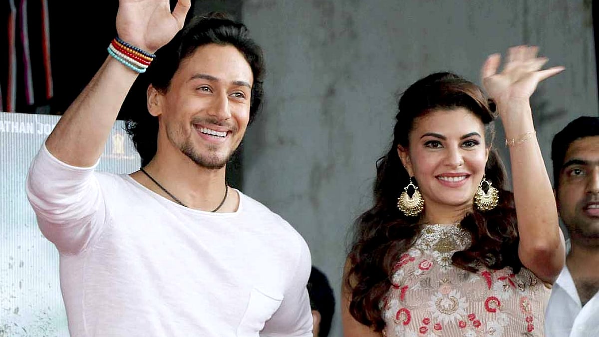 Tiger Shroff with Jacqueline Fernandez. (Photo: Yogen Shah)