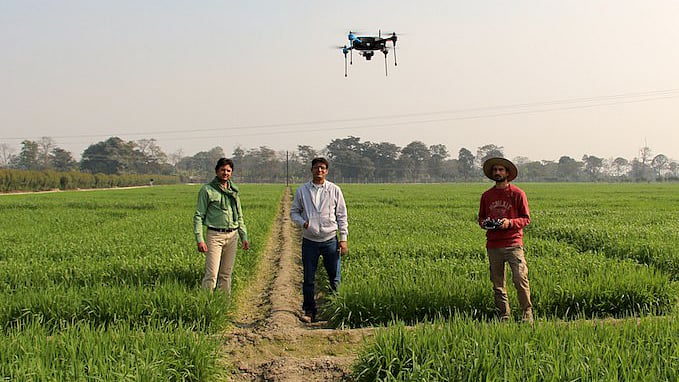 Drones have become actively engaged in different sectors in the country.