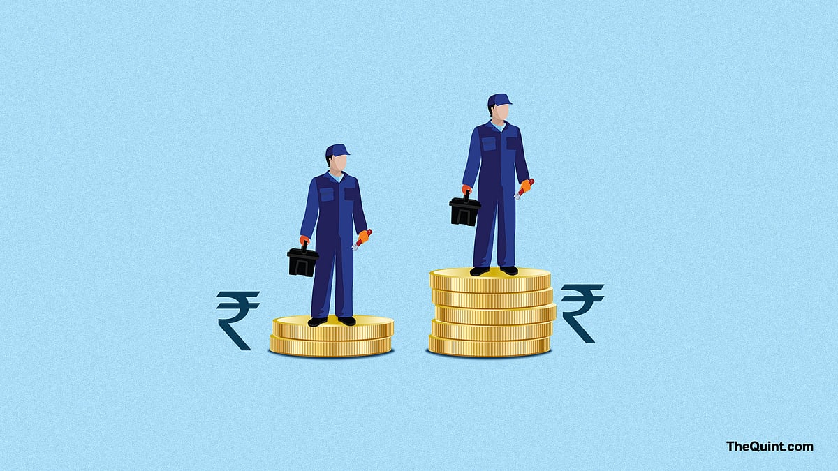 A few days ago, the Delhi government raised the minimum wage in Delhi by 50 percent. (Photo: Hardeep Singh/ <b>The Quint</b>)