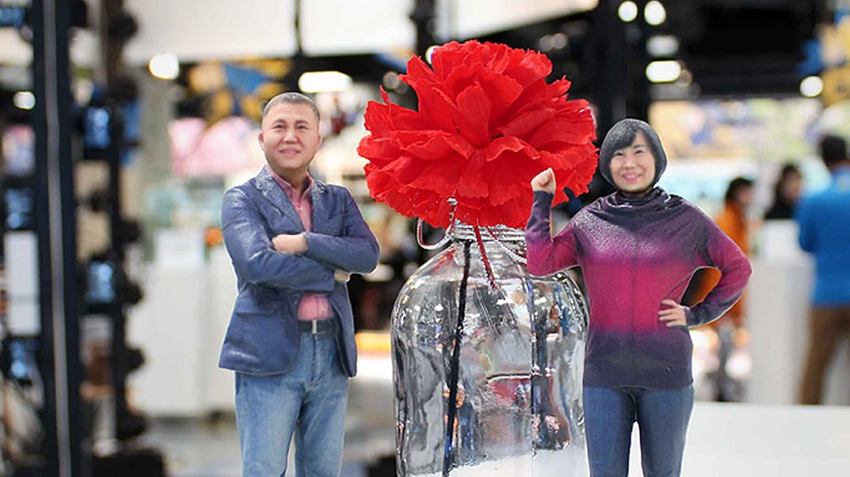 3D Miniatures printed by IOYS. (Photo Courtesy: IOYS)
