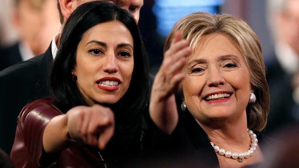 Huma Abedin, aide to Democratic US presidential candidate along with Hillary Clinton (Photo: Reuters)